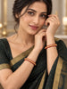 Gold Plated Casual Red Pola Bangle Set