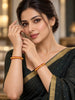 Gold Plated Red Pola Bangle Set