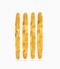 Gold Plated Festive Luxury Designed Bangle Set