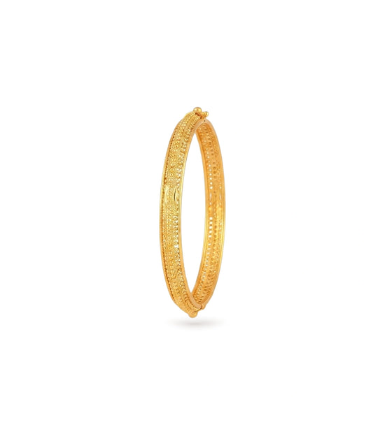 Gold Plated Wedding Openable Kada Single Bangle