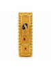Gold Plated Wedding Enamel Peacock Chur Single Bangle