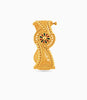 Gold Plated Wedding Enamel Floral Chur Single Bangle