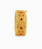 Gold Plated Wedding Royal Enamel Chur Single Bangle