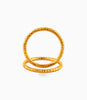 Gold Plated Wedding Barrel Cut Kada