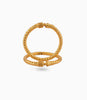Gold Plated Wedding Hexa Crown Kada