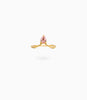 Gold Plated Everyday Pink AD Finger Ring