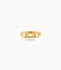Gold Plated Party Chain Finger Ring