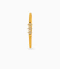 Gold Plated Sparkling Star Ad Single Bangle