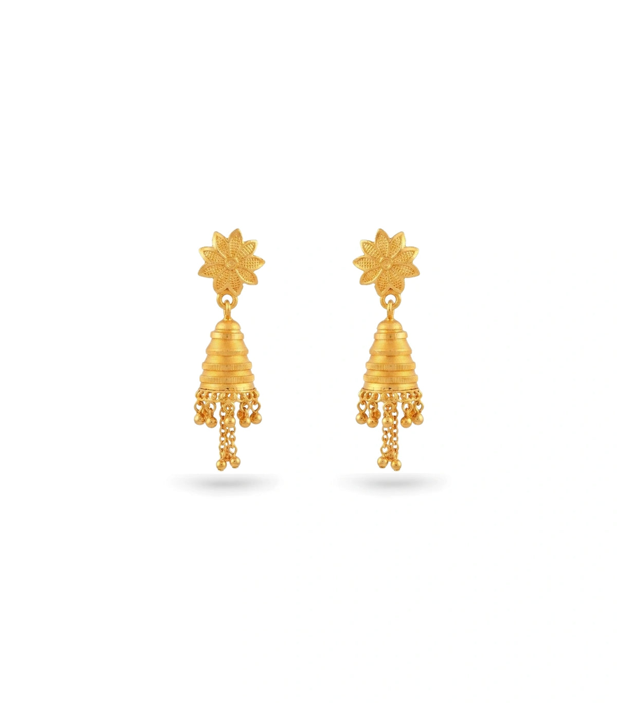 Gold Plated Sweet Traditional Jhumka Earrings