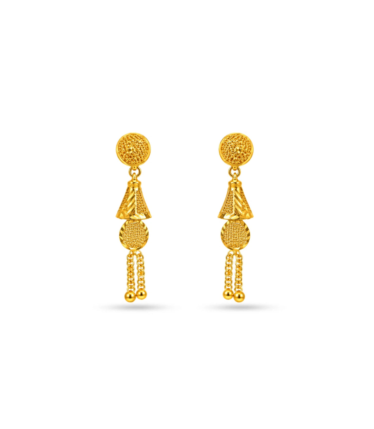 Gold Plated New Traditional Jhumka Earrings