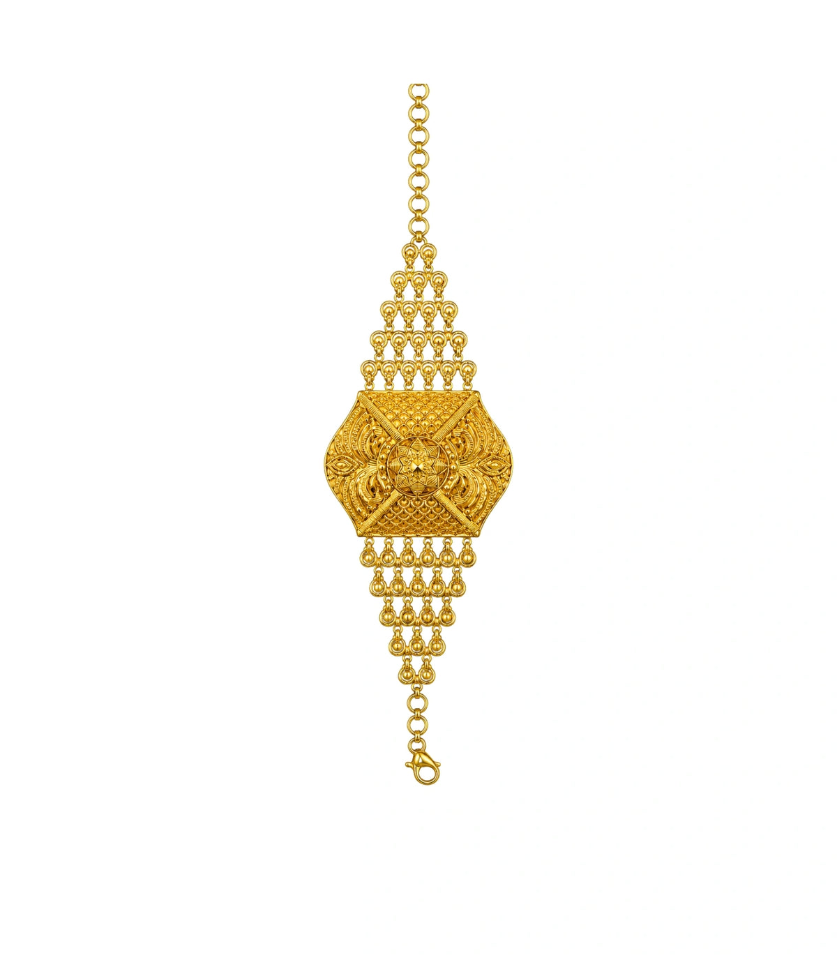 Gold Plated Classic Filigree Mantasha