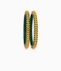 Gold Plated Traditional Pola Bangle Set