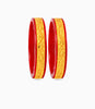 Gold Plated Premium Pola Bangle Set