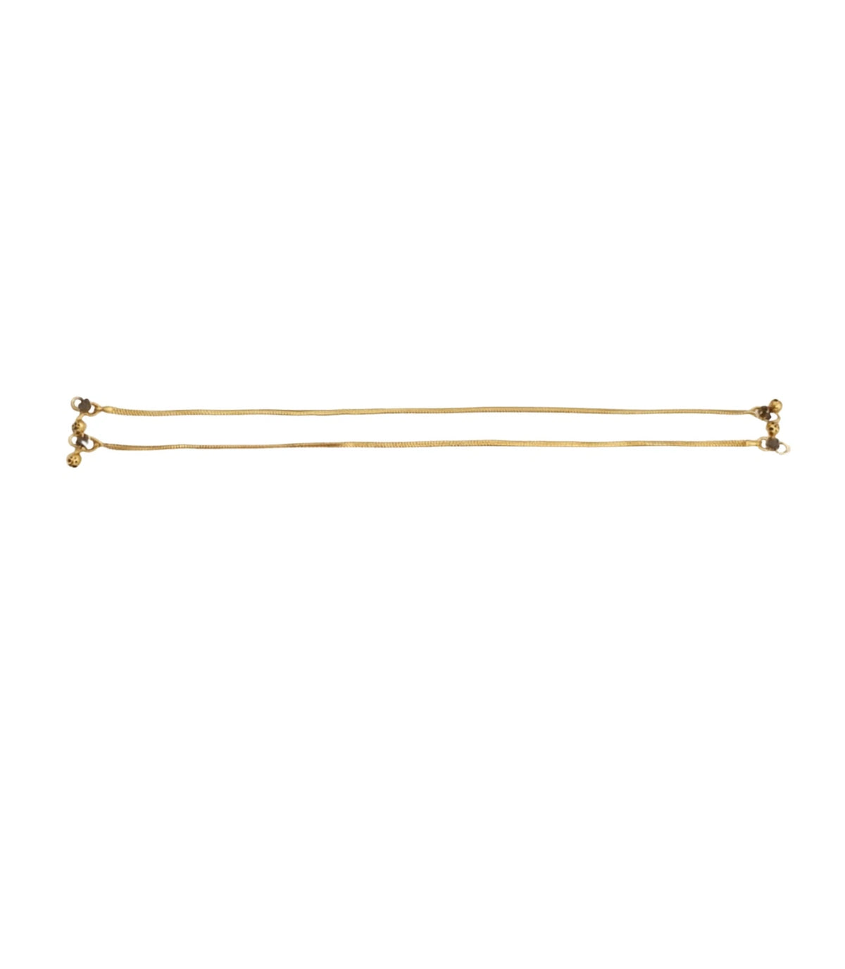 Gold Plated Everyday Mesh Chain Anklet