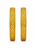 Gold Plated Concentric Bangle Set