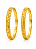 Gold Plated Radiant Bangle Set
