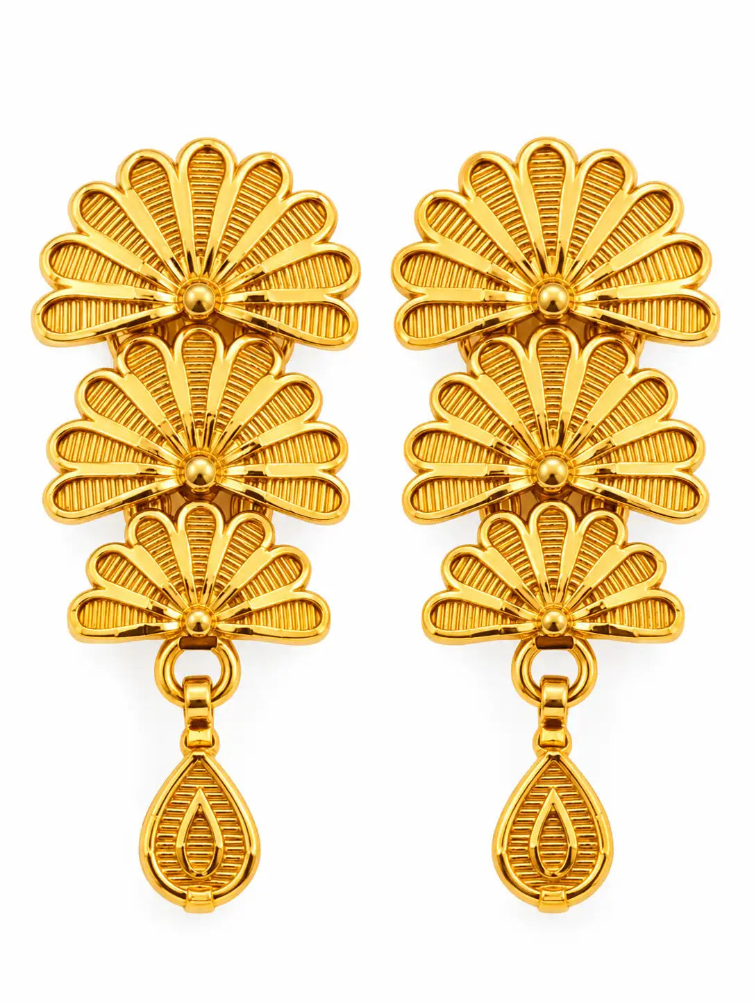 Gold Plated Festive Traditional Necklace Set