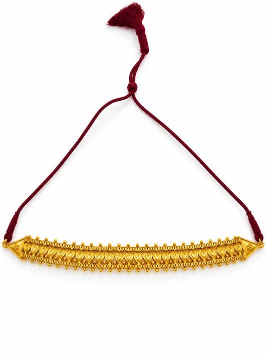 Gold Plated Cultural Choker