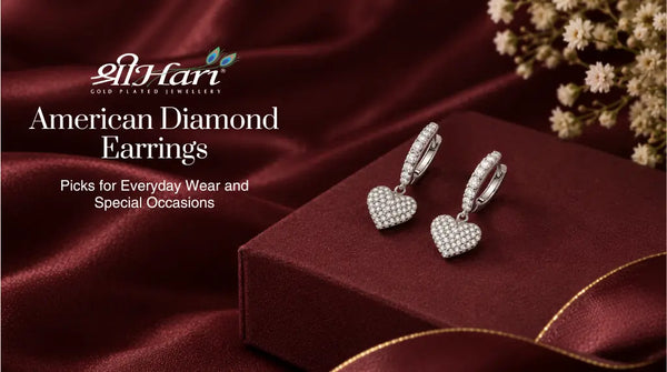 American Diamond earrings