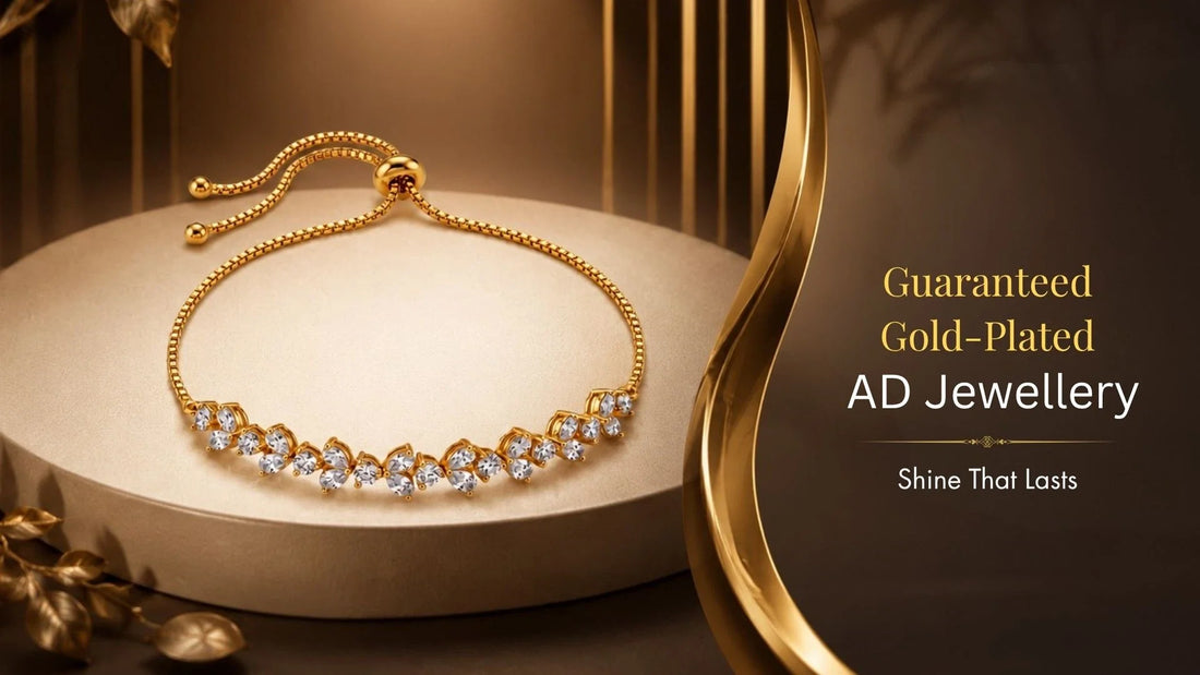 Guaranteed Gold-Plated AD Jewellery: Shine That Lasts