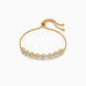 Gold Plated Geometric Bolo Bracelet