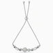 Rhodium Plated Majestic Bolo Bracelet