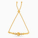 Gold Plated Dainty Bolo Bracelet