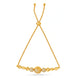 Gold Plated Dainty Bolo Bracelet