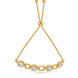 Gold Plated Luxe Bolo Bracelet
