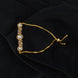 Gold Plated Pearl Opulent Bolo Bracelet