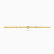 Gold Plated Sparkling Chain Bracelet