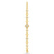 Gold Plated Sparkling Chain Bracelet