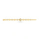 Gold Plated Sparkling Chain Bracelet