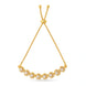 Gold Plated Glittering Bolo Bracelet