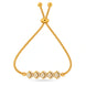 Gold Plated Radiance Bolo Bracelet