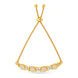 Gold Plated Blooming Bolo Bracelet