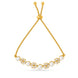 Gold Plated Pearl Dreamy Bolo Bracelet