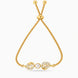 Gold Plated Pearl Feminine Bolo Bracelet