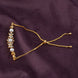 Gold Plated Pearl Brilliance AD Bolo Bracelet