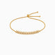 Gold Plated Elegant Bolo Bracelet