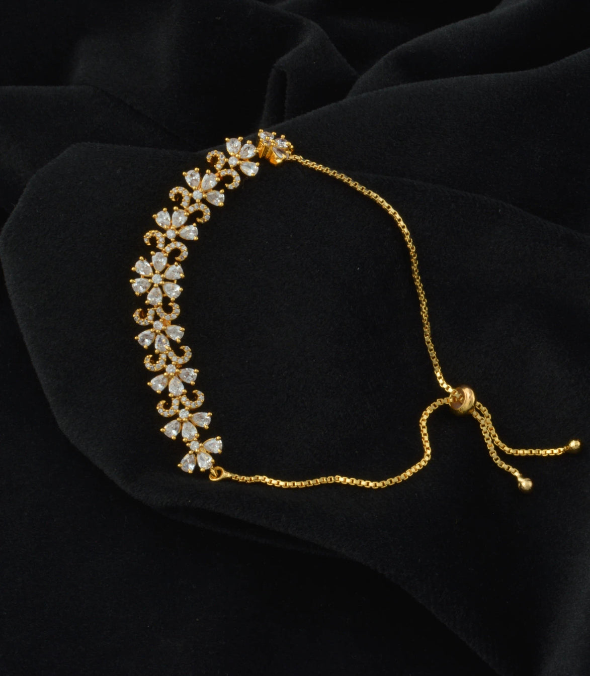 Gold Plated Lumina AD Bolo Bracelet