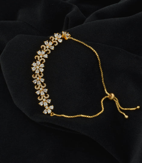 Gold Plated Lumina AD Bolo Bracelet