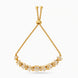 Gold Plated Lumina AD Bolo Bracelet