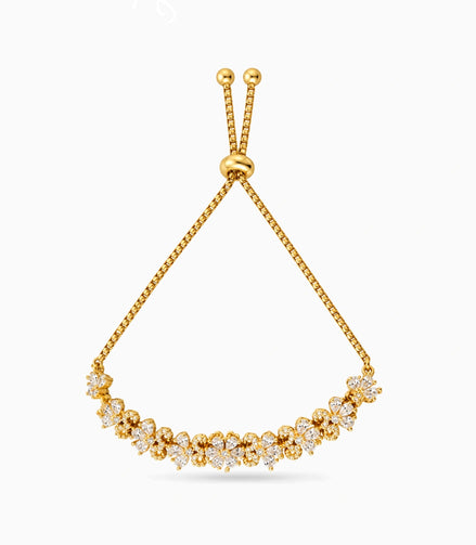 Gold Plated Lumina AD Bolo Bracelet