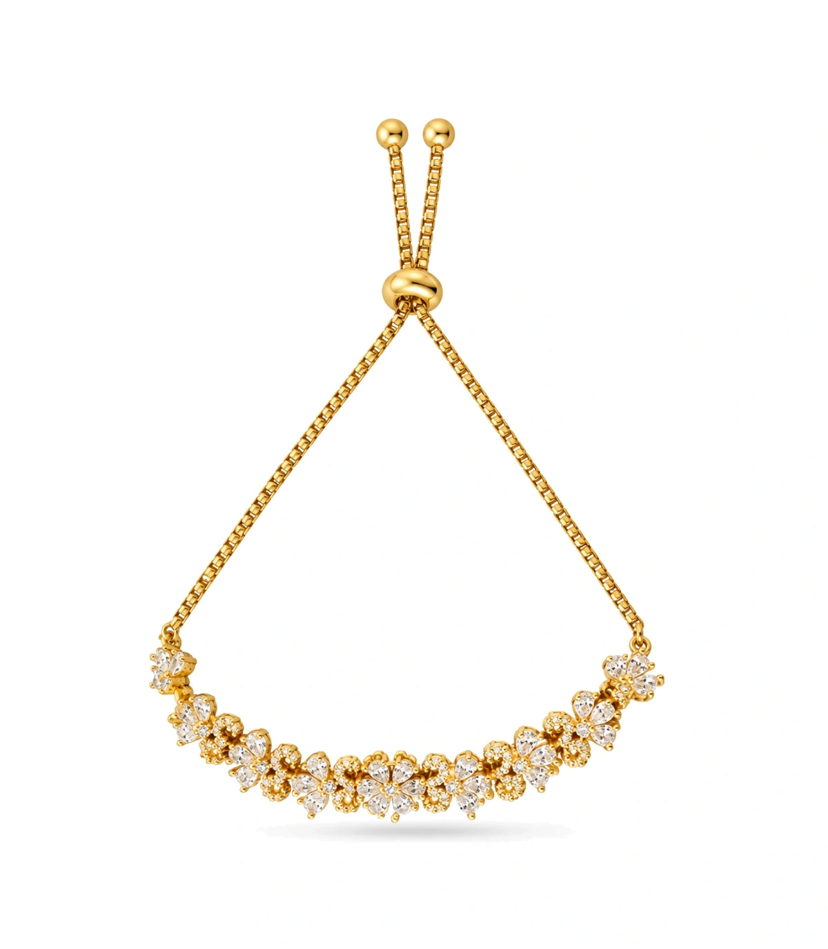 Gold Plated Lumina AD Bolo Bracelet