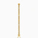 Gold Plated Glimmer AD Flexible Bracelet