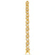 Gold Plated Dreamy AD Flexible Bracelet