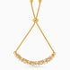 Gold Plated Lovely AD Bolo Bracelet