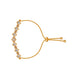 Gold Plated Feminine AD Bolo Bracelet