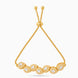 Gold Plated Ethereal AD Bolo Bracelet